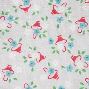 Easter Parade Lindsay Wilkes Riley Blake Quilting Cotton 15x44 Baskets on Gray - Picture 1 of 3