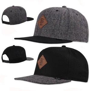 DJINNS Woven Tile Snapback Cap - Kappe Hut Mütze Hat Baseballcap Caps Cappy Neu - Picture 1 of 7