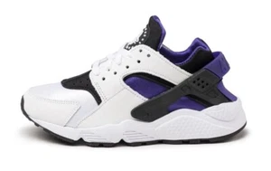 Zapatos para correr/atléticos Nike Air Huarache para mujer talla 7 blancos/púrpura - Imagen 1 de 11