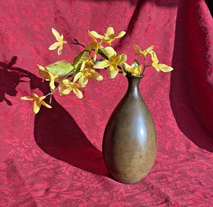 VTG OMC Japan Brass Vase Mid Century Modern Minimalist Bud Vase c.1960 - Picture 1 of 9