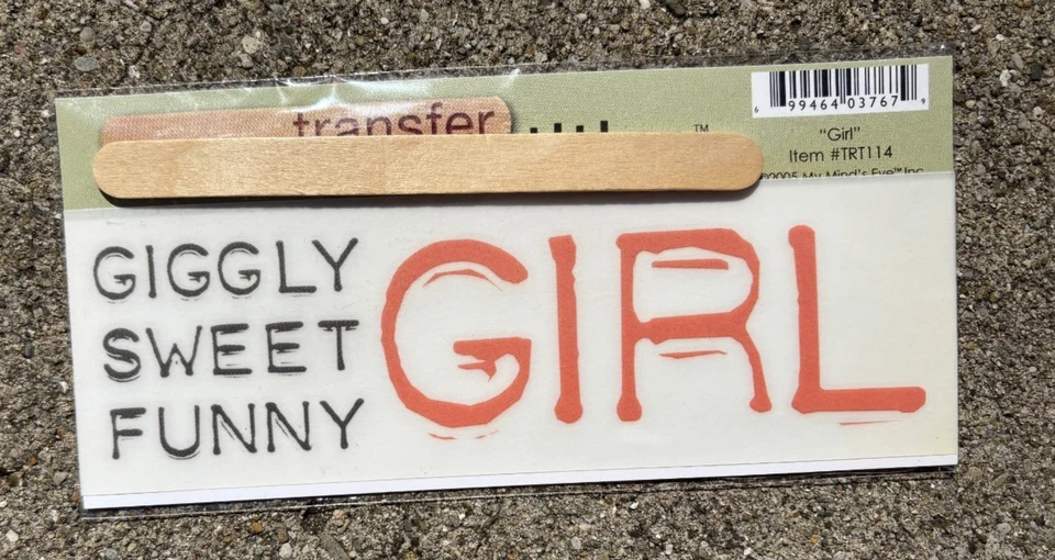 My Mind's Eye Transfer Titles 2005 frotar en Transfers Girl * Foto 1 de 1