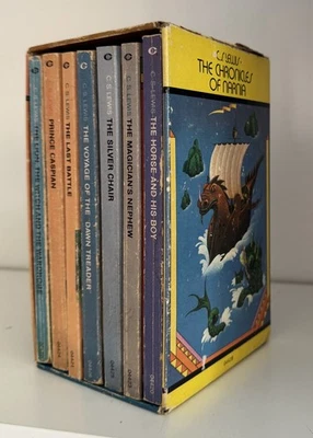Vintage Box Set CHRONICLES OF NARNIA 1-7 C. S. Lewis Lot 7 - Image 1 of 4
