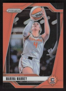 2024 Panini Prizm WNBA #132 Marina Mabrey Orange Prizms #/99 - Picture 1 of 2