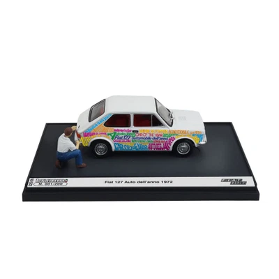 FIAT 127 1A SERIE 1971 AUTO DELL'ANNO 1972 1:43 Brumm Modelli Speciali Modellino - Immagine 1 di 3