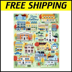 Unique Gilmore Girls Fleece Blanket - Vibrant Stars Hollow Design for Every Fan - Picture 1 of 8