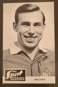 Fritz Pott original signierte Autogrammkarte,autograph,DFB,Sport Magazin,FC Köln - Bild 1 von 2