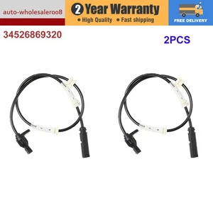 2X Front ABS Wheel Speed Sensor For BMW F22 F23 F30 F31 F32 34526869320 - Picture 1 of 6