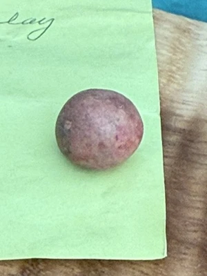 Mármol de arcilla nativo americano Cherokee Foto 1 de 2