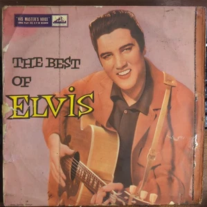 Elvis Presley - Best Of Elvis 10" 1957 His Master's Voice F/G+ *PLS READ DESC* - Picture 1 of 9