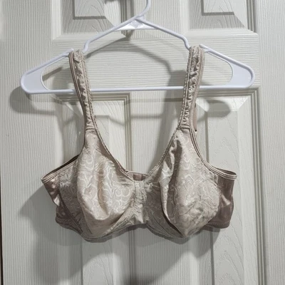 Playtex 18 Hour Bra Wirefree Ultimate Lift True Support 4745 Natural Soft Sz 40B - Image 1 of 4
