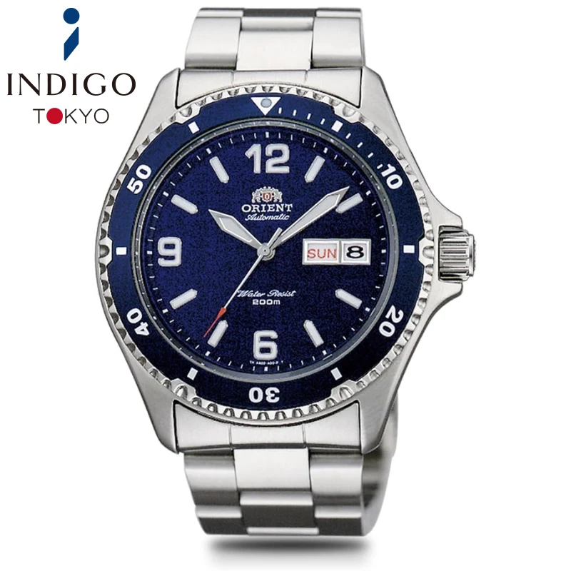 ORIENT Mako SAA02002D3 Sports Mechanical Automatic Blue Dial Watch - image 1 of 1