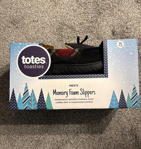 Totes Toastie Slipper Men Temperature Sensitive Memory Foam Closed Back XL 11-12 - Picture 1 of 4