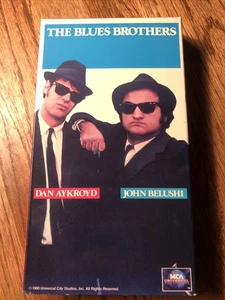 The Blues Brothers VHS Video Tape Dan Aykroyd John Belushi Movie 1986 - Imagen 1 de 3