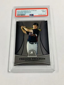 2010 BOWMAN PLATINUM FREDDIE FREEMAN ROOKIE #PP13 PSA 9 MINT GRADED BRAVES - Picture 1 of 2