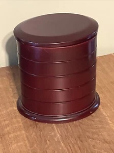 Calgon Flex Zorb Tarnish Prevention Wood 5 Tier Jerwerly Box  - Picture 1 of 6