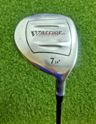 Warrior Custom Golf 7 Fairway Wood 24*  /  RH / Regular Graphite ~39.5" / jd6174 - Image 1 of 4