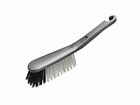 UK Hand Brush With Stiff Bristles And An Extra Sturdy Handle Metallic Silver 1