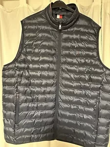 Tommy Hilfiger Steppweste mit Stehkragen - wasserabweisend in marine 4XLT - Bild 1 von 4