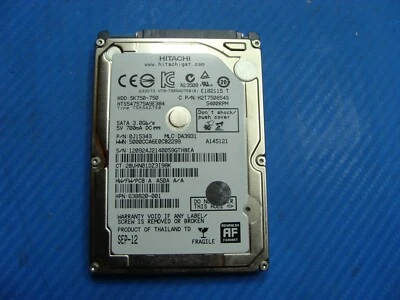 HP m6-1105dx Hitachi 750GB SATA 2.5" 5400RPM HDD Hard Drive HTS547575A9E384 - Image 1 of 2