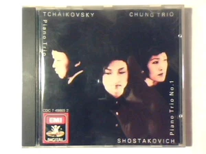 CHUNG TRIO Tchaikovsky: Piano trio Shostakovich: Piano trio n 1 cd RARE LIKE NEW - Picture 1 of 1