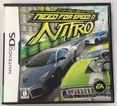 Nintendo DS Need for Speed: Nitro Japan Version w/ Box and Manual 0549 SP - Image 1 of 4