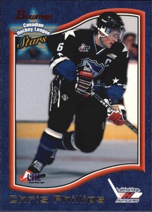 1997 Bowman CHL #105 Chris Phillips - Canadian Hockey League