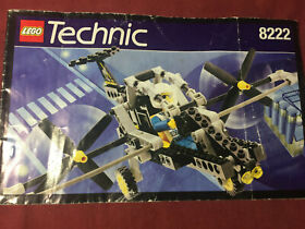 LEGO Instruction Manual Technic VTOL Used Some Wear 8222 