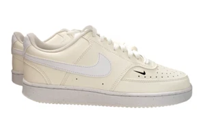 Nike Court Vision Low Damen Sneaker Größe 8,5 weiß elfenbein Pickleball Tennis neu im Karton - Bild 1 von 11