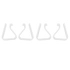 1X(4 Pcs Home Party Clear Plastic 20mm-35mm Desk Table Cloth Clips F3T8)