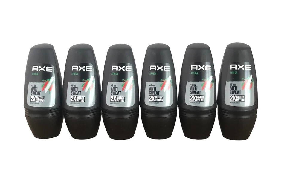 6x AXE Africa Deo Roll-on Men 6 x 50ml - Bild 1 von 1