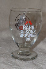 Rahr & Sons Brewing Co Winter Warmer Glass Snifter Libbey Tulip Texas Craft Beer