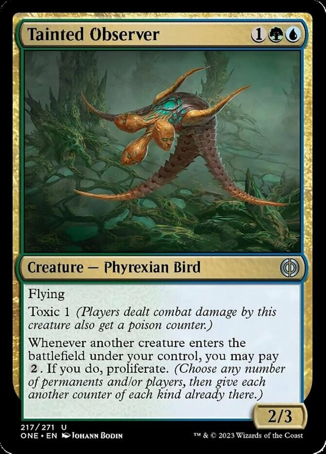 x1 Tainted Observer - Phyrexia: All Will Be One - NM - MTG - Image 1 of 1
