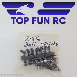 RC 2-56 Ball Joints w/ Sockets - Picture 1 of 1