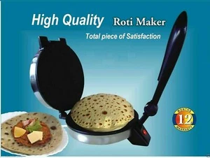 Gute QUALITÄT Roti Maker Indisch Elektrisch, Chapati, Fladenbrot, Papad Maker 220 Volt - Bild 1 von 3