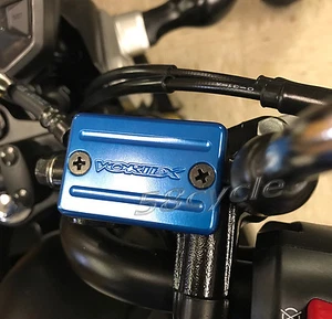 2014-2015 Honda Grom Vortex Racing Front Fluid Brake Reservoir Cap Cover BLUE - Picture 1 of 1