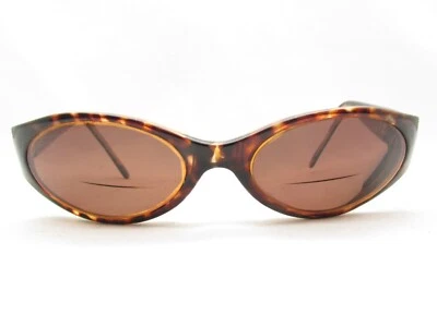 MAUI JIM BROWN OVAL SPORTS WRAP EYEGLASSES FRAMES 54-130 118329 - Image 1 of 4