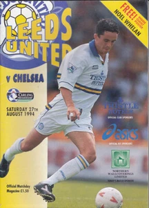 1994/95 LEEDS UNITED V CHELSEA 27-08-1994 PREMIER LEAGUE  - Picture 1 of 1