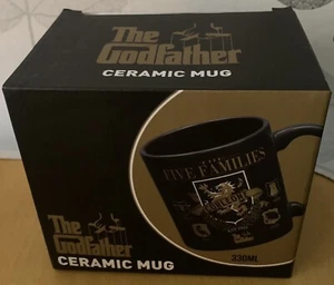 THE GODFATHER COLLECTABLE NOVELTY CERAMIC MUG FAMILY CORLEONE BLUE SKY STUDIOS - Picture 1 of 11