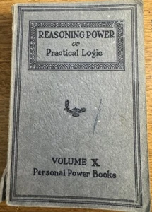 1922 PERSONAL POWER BOOKS * Reasoning Power - Practical Logic * Vol 10 Paperback - Picture 1 of 3