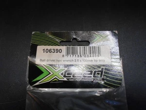 Exceed 106378 Chiave a brugola a sfera 2,5 x 120 mm solo punta FG Harm Mecatech RC auto - Foto 1 di 2