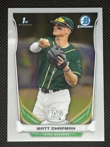 2014 Bowman Draft #CDP21 Matt Chapman Chrome - Picture 1 of 2