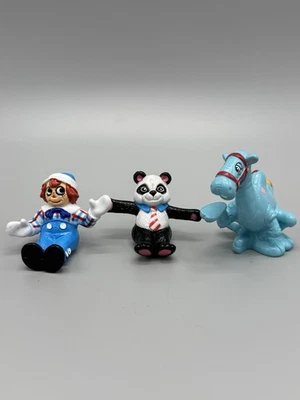 Винтаж 1988 Raggedy Andy с Фигурками Верблюда и Медведя из ПВХ MacMillan - Изображение 1 из 4