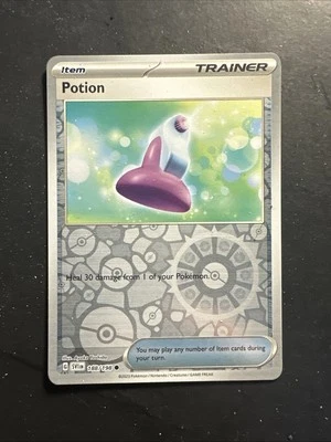 2023 Pokémon Scarlet Violet Reverse Holo Trainer Item Potion 188 /198 - Image 1 of 2