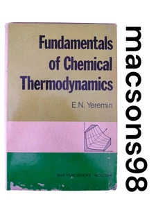 Fundamentals of Chemical Thermodynamics by E. Yeremin Mir Publishers Moscow 1981 - Picture 1 of 24