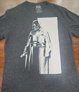 Camiseta Star Wars Darth Vader Negra Blanca Moteada Para Hombre Grande T15 - Imagen 1 de 3