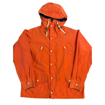 Gant Rugger The Traveller Utility Field Jacket Hooded Lined Orange Men’s Large - Image 1 of 4