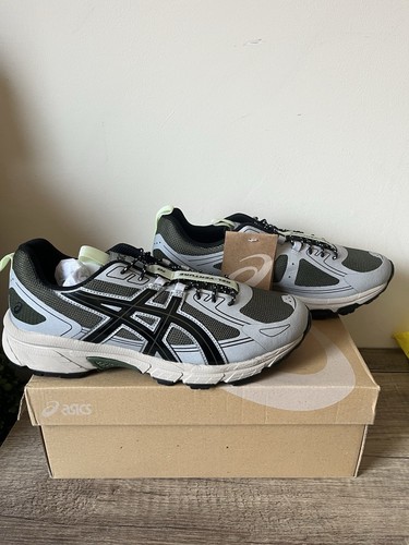 ASICS Gel Venture 6 NS Forest Nero Taglia 9 Nuovo con etichette Corsa Trail Escursionismo