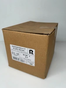 1.000x M8, Sechskantmutter mit Flansch, Sicherungsmutter, Stahl verz., EN1661 8 - Picture 1 of 2