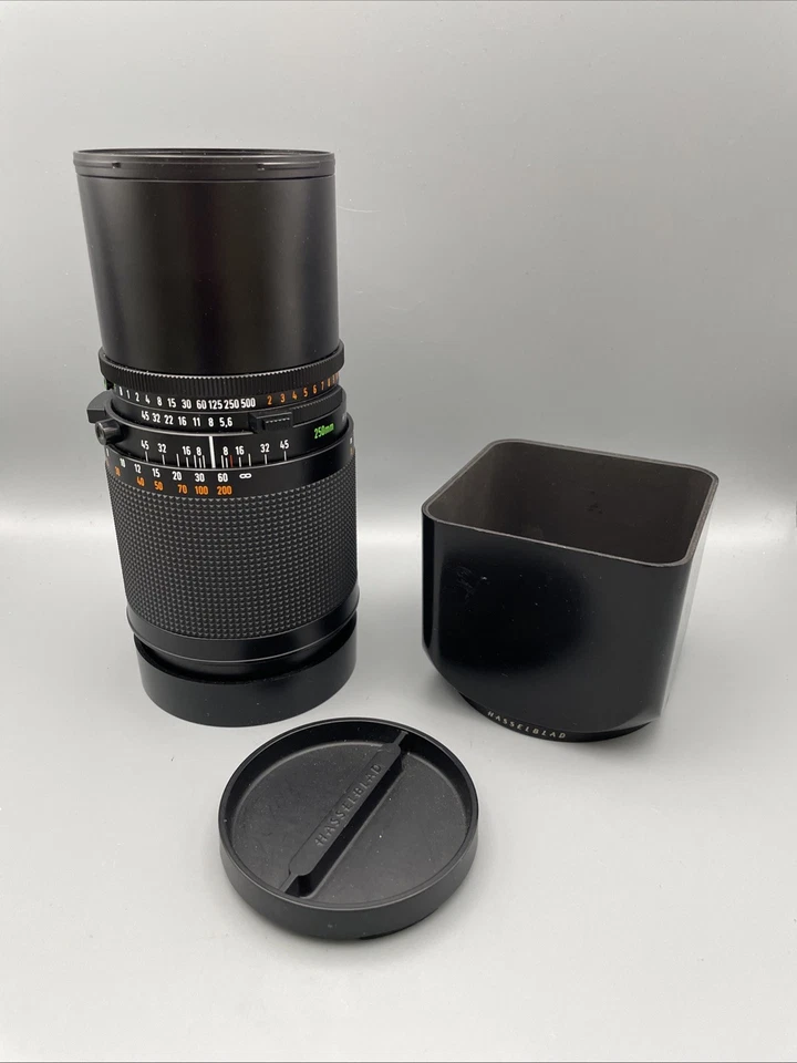 Hasselblad Sonnar 5.6/250 CF - Checked by Hasselblad FW - Guter Zustand! RAR - Bild 1 von 4