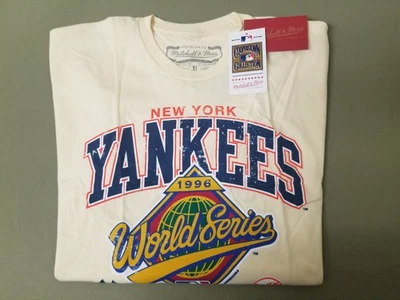 New Mitchell & Ness Mens New York Yankees 1996 World Series Cooperstown T-Shirt. - Image 1 of 4